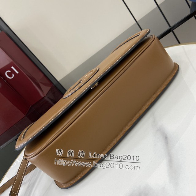 Gucci專櫃古馳最新款Blondie系列中號手提包原廠皮肩背女包 jh2137型號：815716